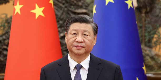 Le president chinois xi jinping lors d'une reunion avec le president du conseil europeen charles michel[reuters.com]