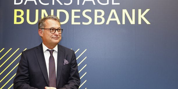 Joachim nagel, membre de la bce, lors d'une visite de presse au siege de la bundesbank a francfort[reuters.com]