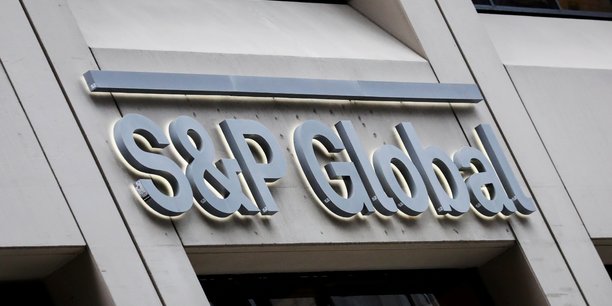 Le logo de s&p global dans le quartier financier de new york[reuters.com]