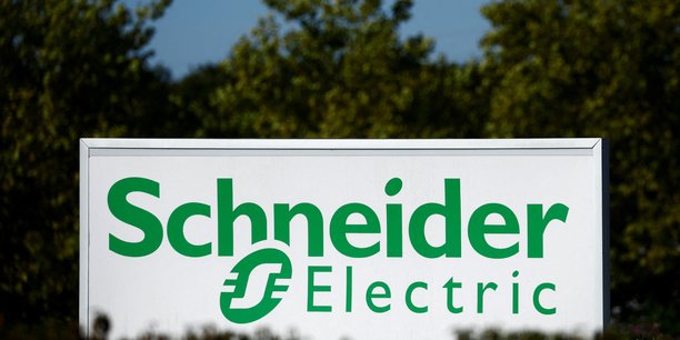 Photo du logo de schneider electric[reuters.com]