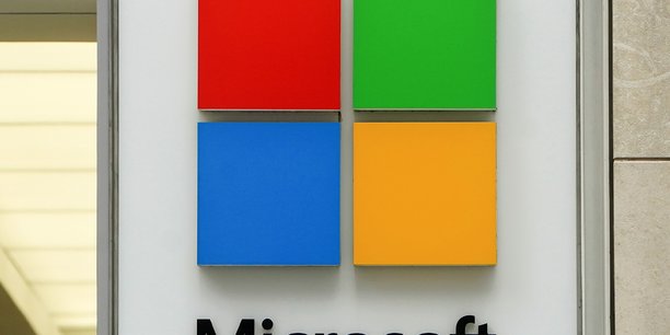 Photo du logo de microsoft[reuters.com]