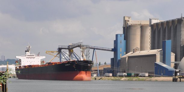 Les silos portuaires rouennais de Simarex n'ont jamais chargé autant de navires céréaliers qu'au cours des six derniers mois.