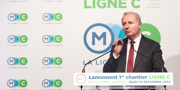 Le maire de Toulouse, Jean-Luc Moudenc, a lancé les travaux de génie civil de la troisième ligne de métro jeudi 15 décembre.