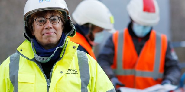 Marianne Laigneau, la présidente du directoire d'Enedis, veut rendre le réseau parisien « encore plus résilient au changement climatique ».