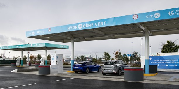 Avec sa plateforme digital Lhyfe Heroes, le leader de la production d'hydrogène vert en France Lhyfe veut faire se rencontrer l'offre et la demande dans le secteur de la mobilité pour démultiplier les projets hydrogène en Europe, comme ici en Vendée avec la station multiénergies Sydev.