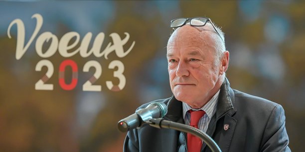 Alain Rousset, le président du conseil régional de Nouvelle-Aquitaine, le 13 janvier 2023, à Bordeaux.
