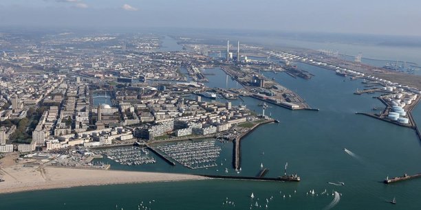 Pour l'instant, les ports français (ici, Le Havre) ont surtout subi les retards liés à la crise en mer Rouge.