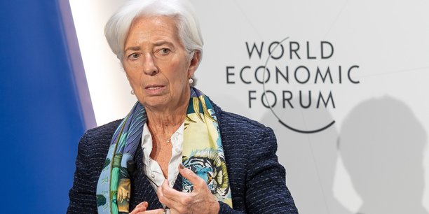 Christine Lagarde, la présidente de la BCE est déterminée à ramener le taux d'inflation à 2%.
