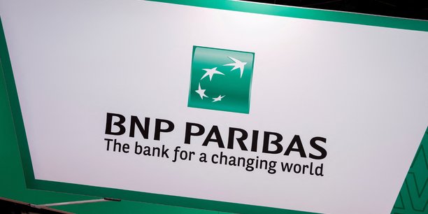 Le logo de bnp paribas est vu lors de la conference viva technology a paris[reuters.com]