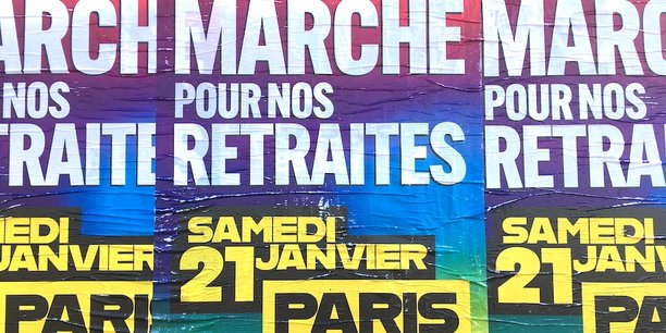 À l'appel d'organisations de jeunesse soutenues par La France Insoumise (LFI) entre 14.000 et 150.000 personnes se sont rassemblées pour protester contre la réforme des retraites, à Paris le 21 janvier 2023.