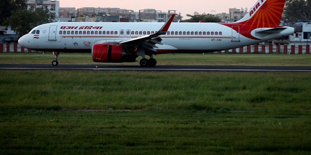 Photo d'archives d'un avion air india a l'aeroport international sardar vallabhbhai patel, a ahmedabad, inde[reuters.com]
