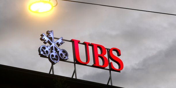 Le logo de la banque suisse ubs, a zurich[reuters.com]