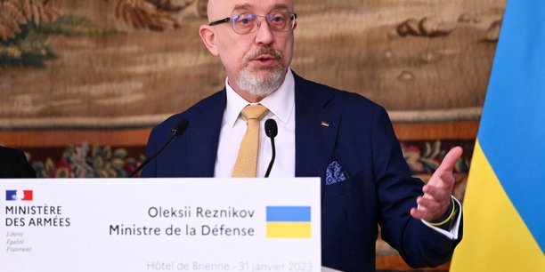 Le ministre ukrainien de la defense oleksii reznikov en visite a paris[reuters.com]