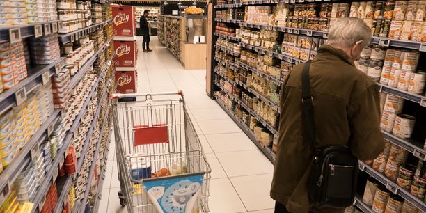 L'inflation des produits alimentaires a atteint +13,2% sur un an en janvier.