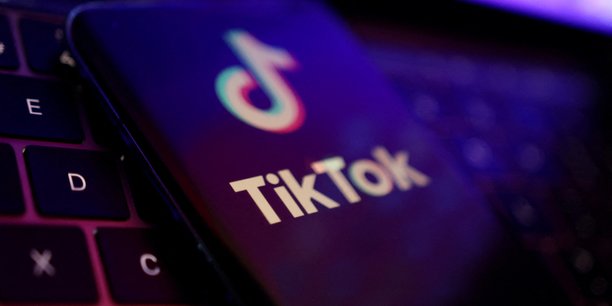 Le logo de l'application tiktok[reuters.com]