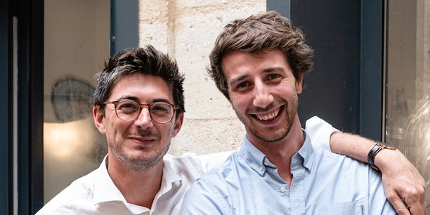 Aurélien Bros et Nicolas Bletterer, les cofondateurs de Little Worker, startup bordelaise qui fait son entrée au French Tech 120.