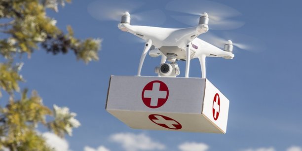 Instadrone et le groupe montpelliérain de laboratoires d'analyses Inovie veulent développer un modèle de rotations commerciales pour le transport d'échantillons de sang par des drones.