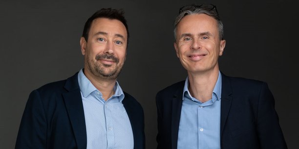 Jean Maillard (à gauche) et Nicolas Moulin (à droite), cofondateurs de Neext.
