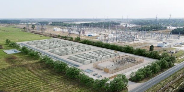 La centrale de stockage électrique s'étendra sur trois hectares à Saucats en Gironde.