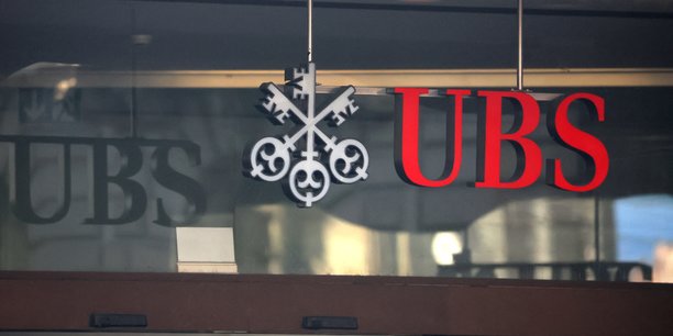 Le logo de la banque suisse ubs a zurich[reuters.com]