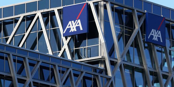 Le logo axa a bruxelles[reuters.com]