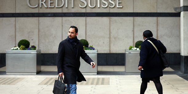 Le bureau de credit suisse a londres[reuters.com]