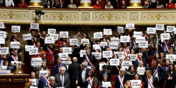 Vote de defiance sur la reforme des retraites a l'assemblee nationale a paris[reuters.com]