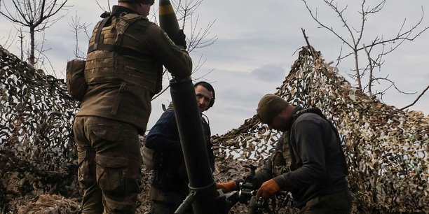 Photo de troupes ukrainiennes a bakhmout[reuters.com]