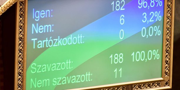 Le parlement hongrois vote la ratification de l'adhesion de la finlande a l'otan[reuters.com]