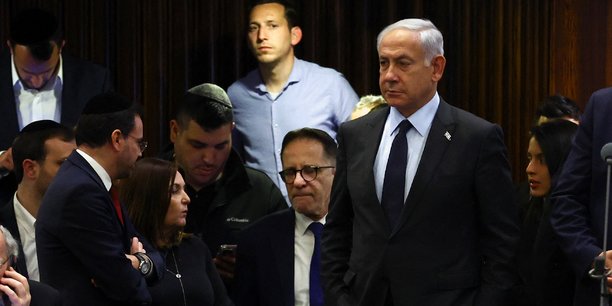 Le premier ministre israelien benjamin netanyahu lors d'une reunion a jerusalem[reuters.com]