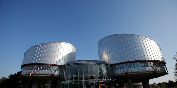 Le batiment de la cour europeenne des droits de l'homme est vu avant le debut d'une audience a strasbourg[reuters.com]