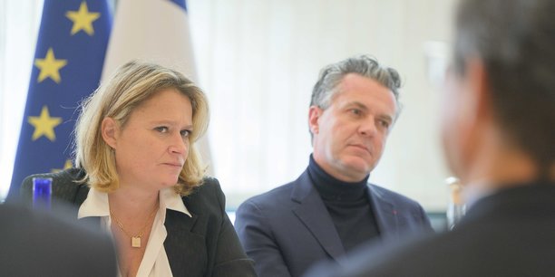 Olivia Grégoire et Christophe Béchu.