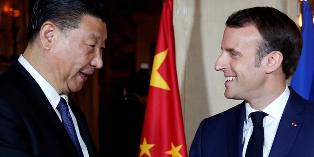Le président chinois Xi Jinping avait reçu Emmanuel Macron en Chine en avril dernier.