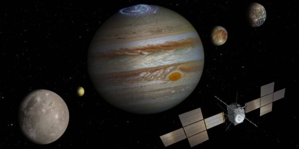 La sonde européenne Juice va réaliser un voyage de huit années vers les lunes de Jupiter.