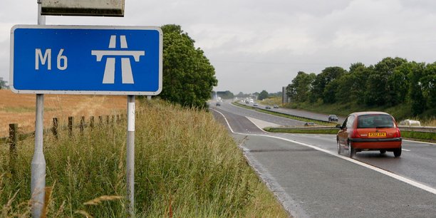 (Photo d'illustration). Les autoroutes intelligentes représentent environ 600 kilomètres (375 miles) du réseau routier britannique.