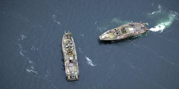 Le navire de recherche océanographique Amiral Vladimirsky aurait été récemment vu en mer du Nord en février dernier. Il est soupçonné d'être utilisé pour des activités d'espionnage,