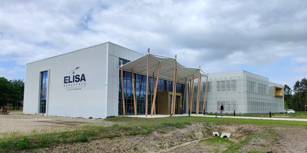 Le campus bordelais d'Elisa Aerospace, à Saint-Jean-d'Illac.