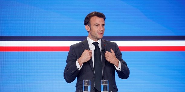 Emmanuel Macron à l'Elysée ce jeudi 12 mai.