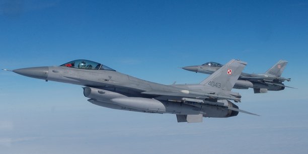 Polska rozmieściła cztery myśliwce F-16 wzdłuż swojej granicy z Ukrainą
