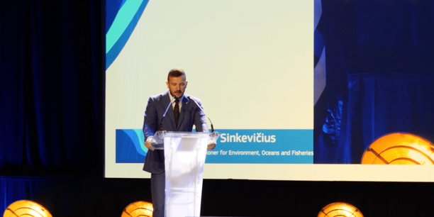 Le commissaire européen à l'environnement, aux océans et à la pêche, Virginijus Sinkevičius a ouvert les Journées européennes de la mer à Brest, placées sous le signe de l'autonomie stratégique et de la transition écologique.