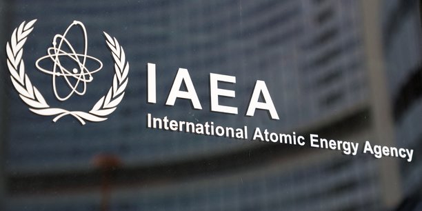 Photo du logo de l'agence internationale de l'energie atomique (aiea)[reuters.com]