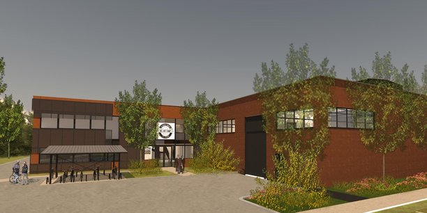 Le futur site de Bel Air Textile de 2.800 m2 sera situé sur une ancienne usine au Carré de Soie, à Villeurbanne.