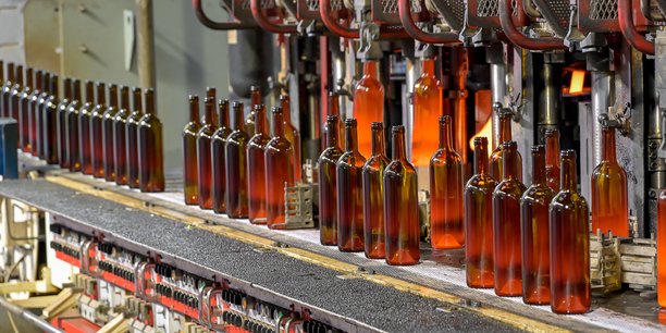 400 millions de bouteilles sortent de l'usine de Vayres chaque année.