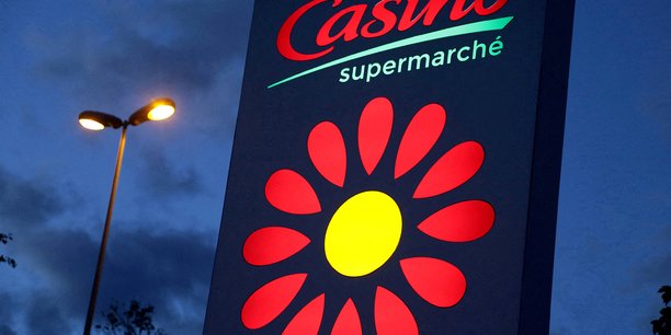 Le logo du supermarche casino a cannes[reuters.com]