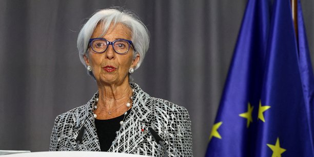 Christine Lagarde, présidente de la BCE.