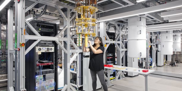 Un ordinateur quantique d'IBM (photo d'illustration).