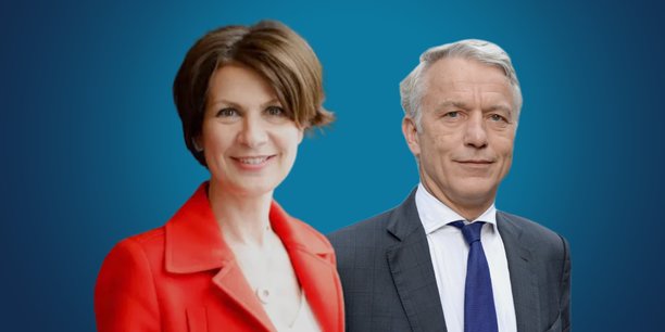 Dominique Carlac'h et Patrick Martin, candidats à la présidence du Medef.