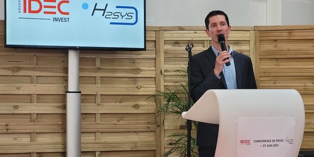 Le co-fondateur et dirigeant de H2SYS : Sébastien Faivre