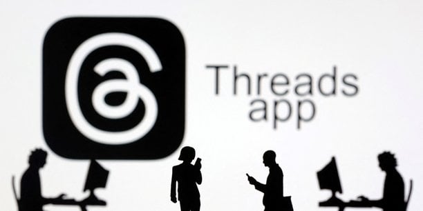 Threads, la nouvelle application de Meta qui concurrence Twitter, a dépassé ce lundi le seuil des 100 millions d'utilisateurs, moins d'une semaine après son lancement.