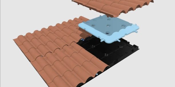 La principale innovation de Cactile réside dans la réorganisation de la toiture pour y accueillir des réservoirs d'eau.